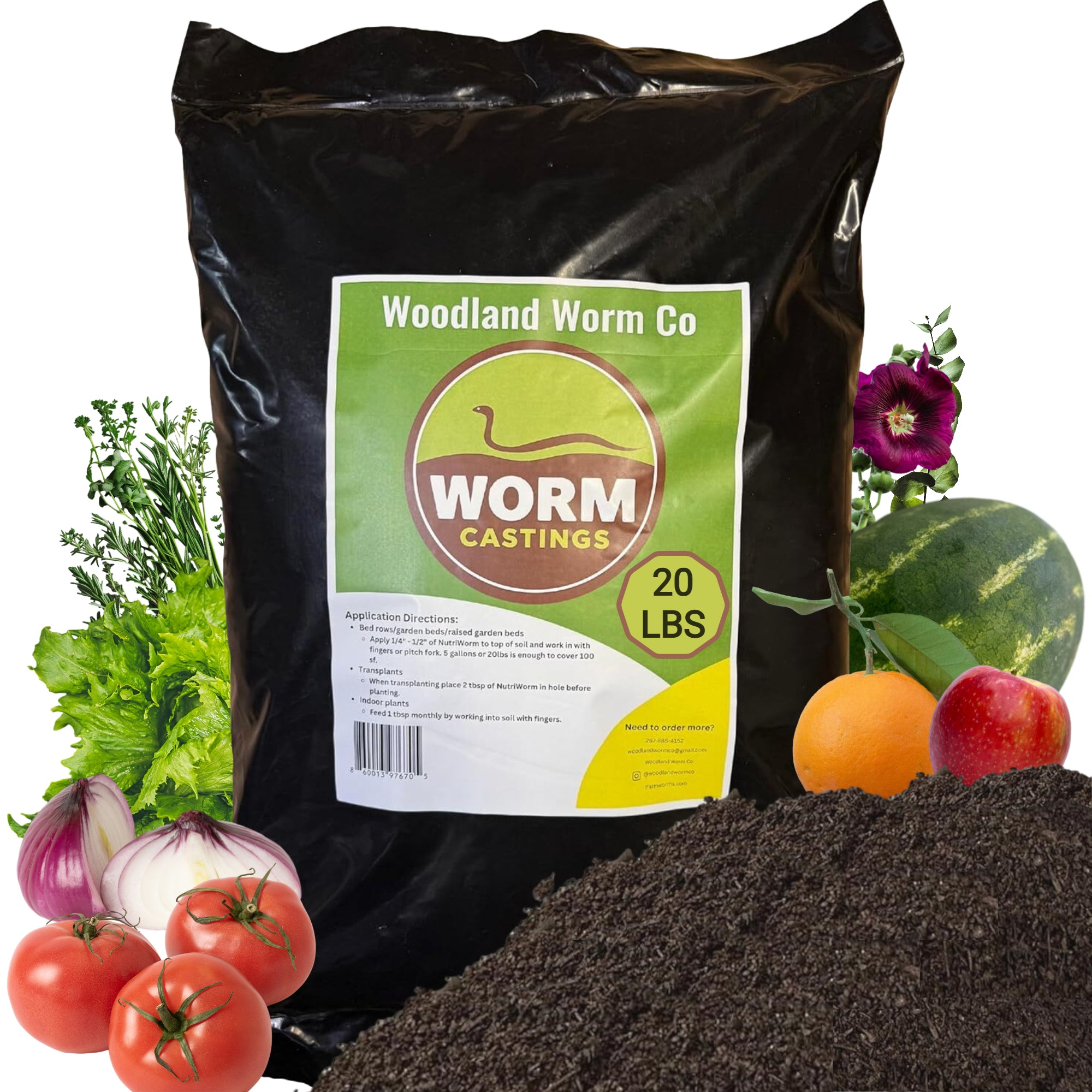 worm casting for indoor plants Worm Castings for Sale – Woodland Worm Co